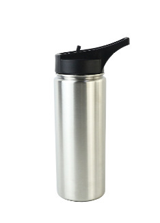 22oz Hydro Sports Flask Tumbler - Flip Lid - Stainless Steel