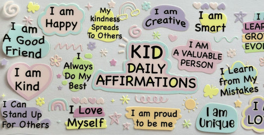 16oz UV Wrap - Kids Daily Affirmations