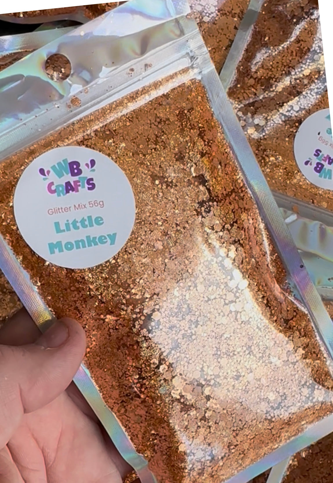 Little Monkey - Chunky Mix Glitter
