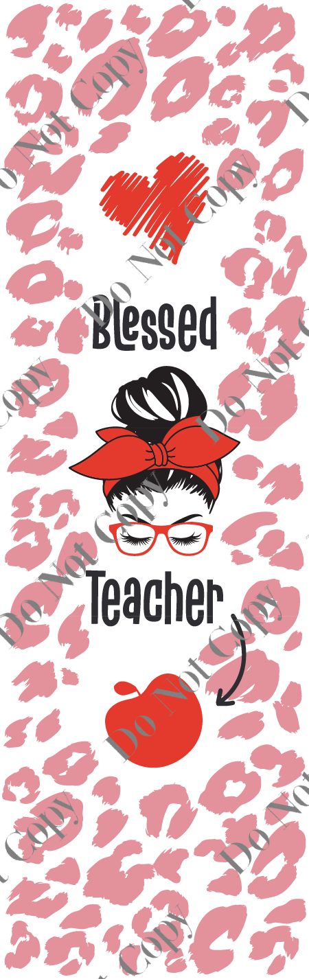 Blessed Teacher Pen Wrap