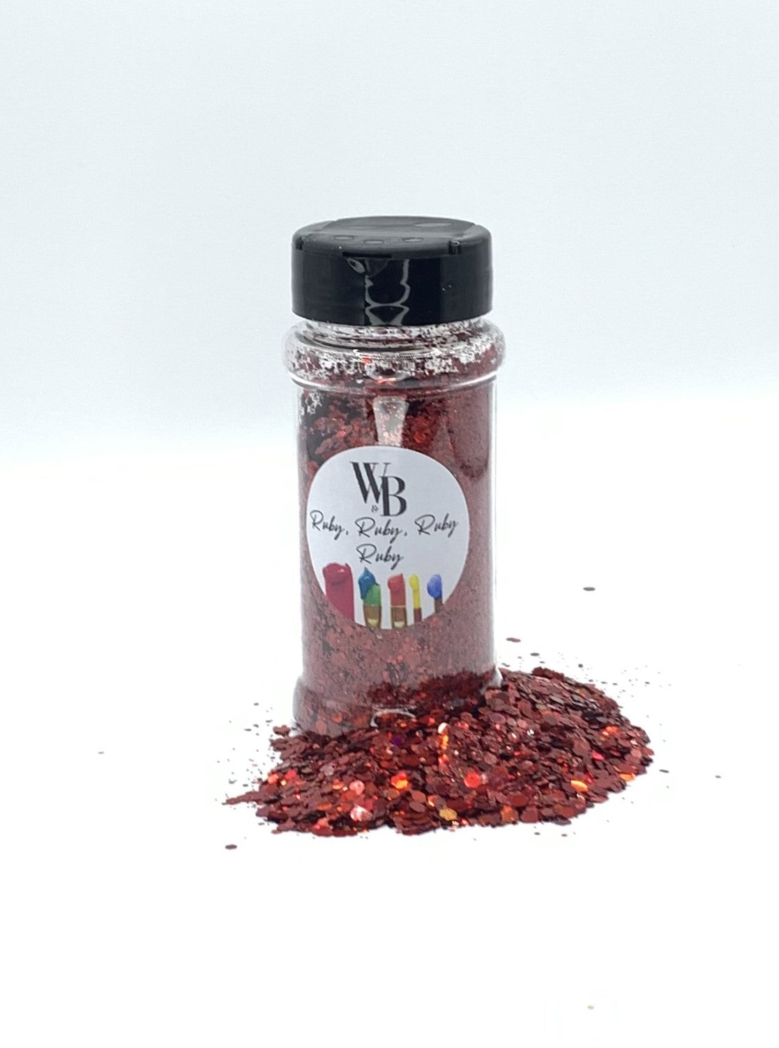 Ruby Ruby Ruby Ruby Metallic Chunky Glitter