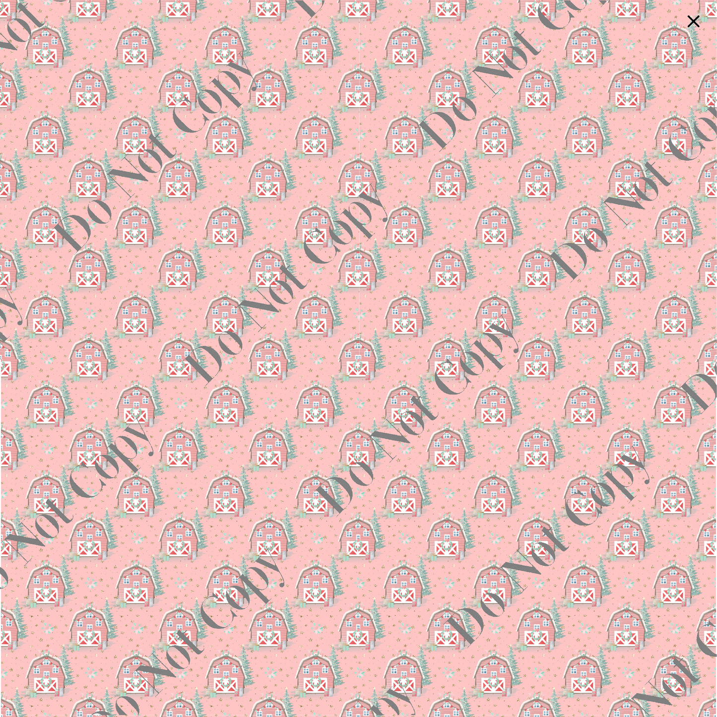 Patterned Vinyl - Little Pink Barn