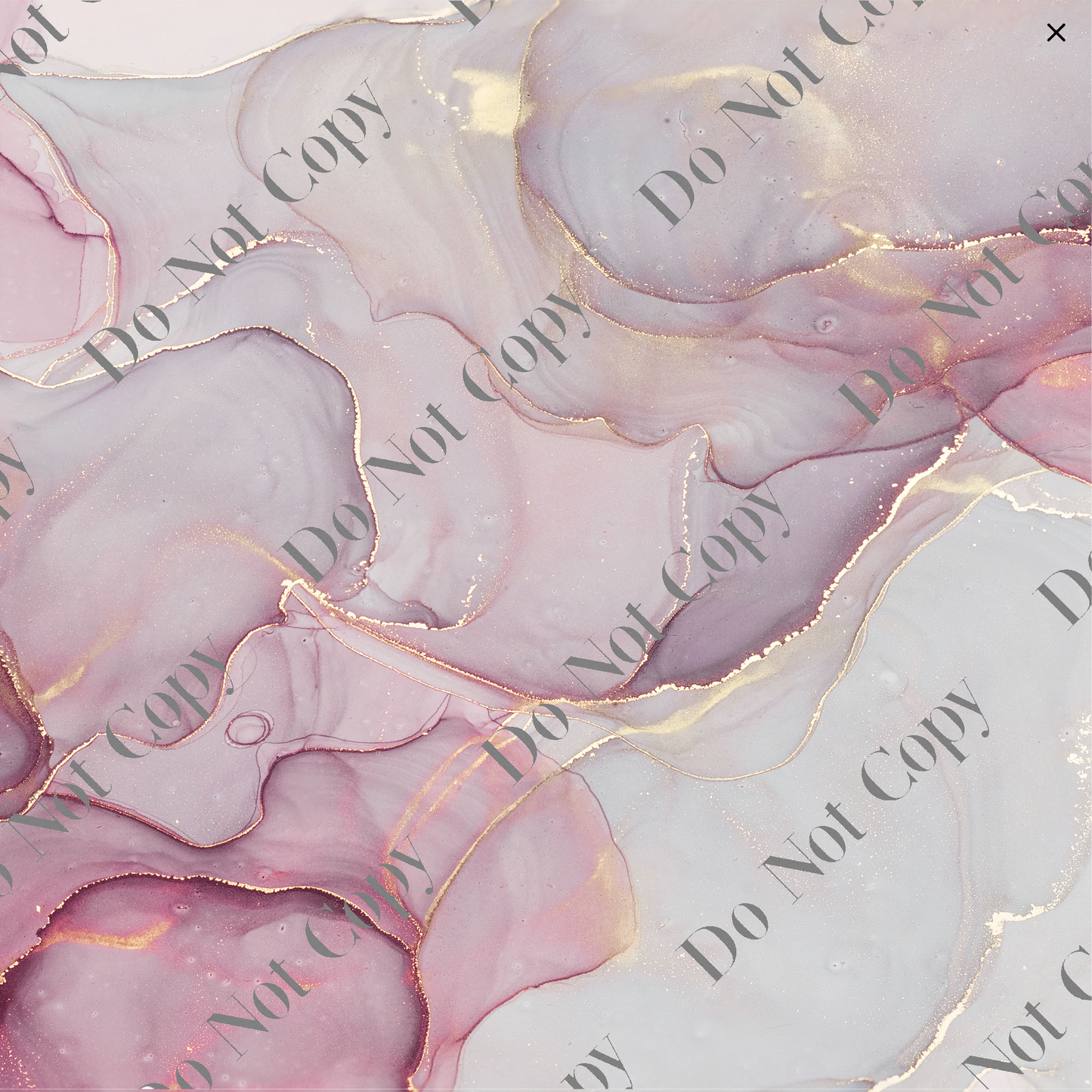 Patterned Vinyl - Alcohol Inks Lilac