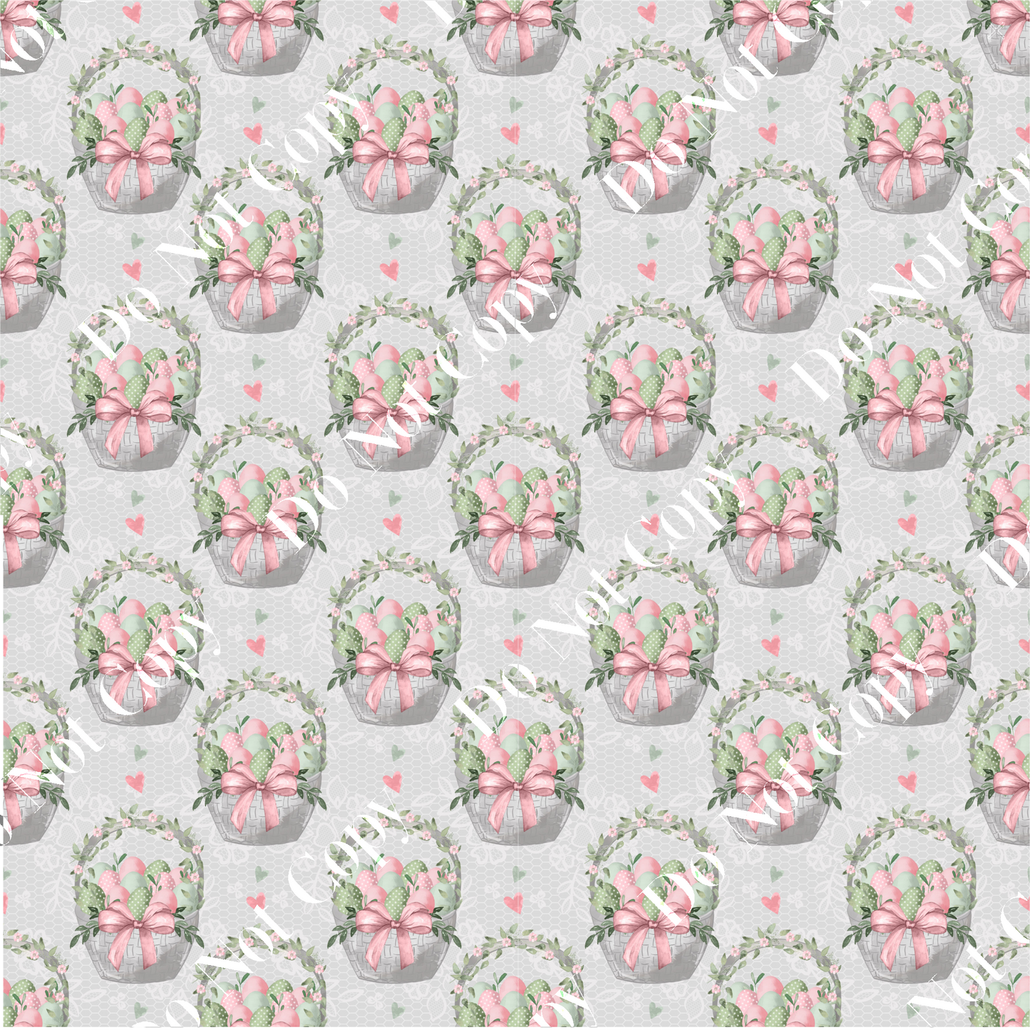 Patterned Vinyl - Easter Basket