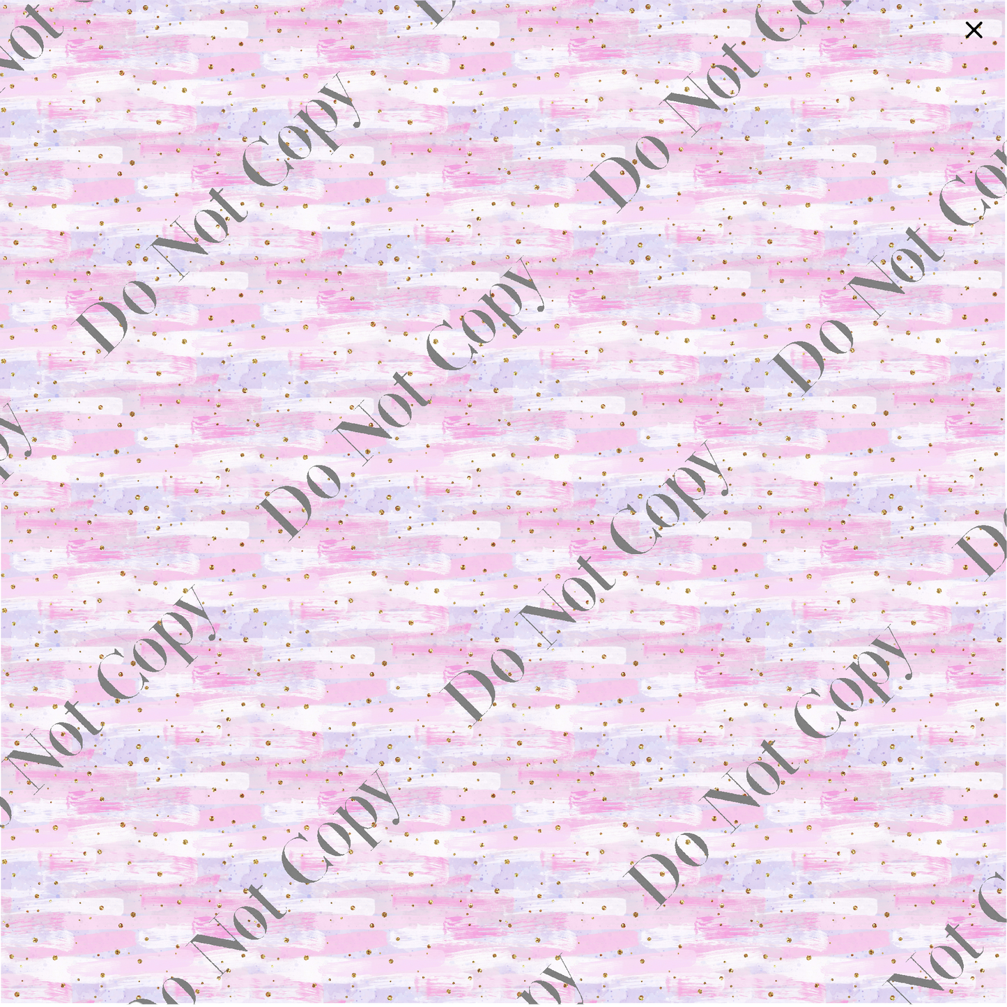 Patterned Vinyl - Pink, Lilac and Gold spots