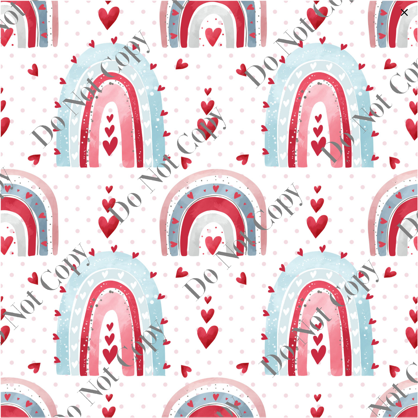 Patterned Vinyl - Rainbows