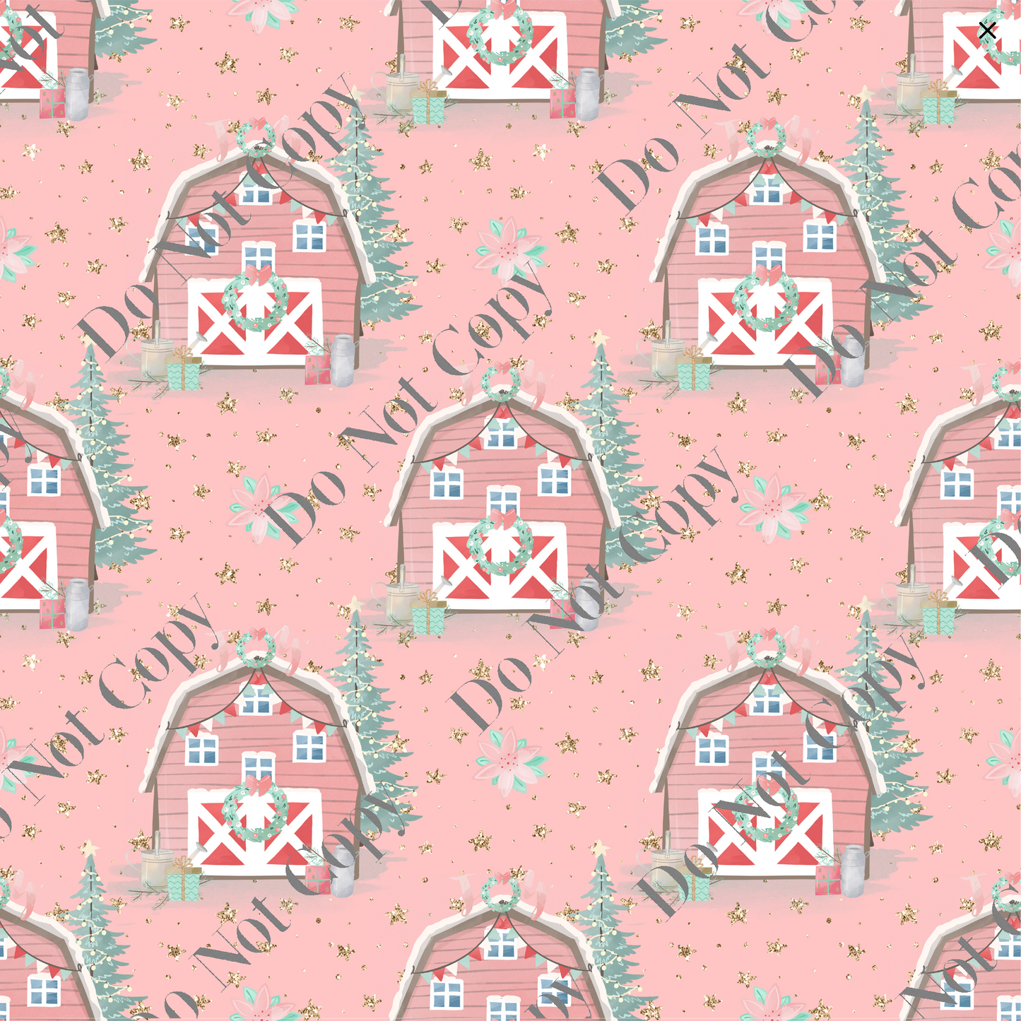 Patterned Vinyl - Little Pink Barn
