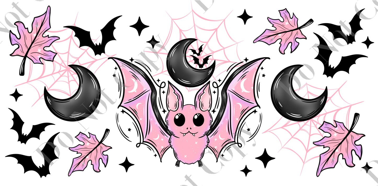 160z Sublimation Wrap - Bat Moon