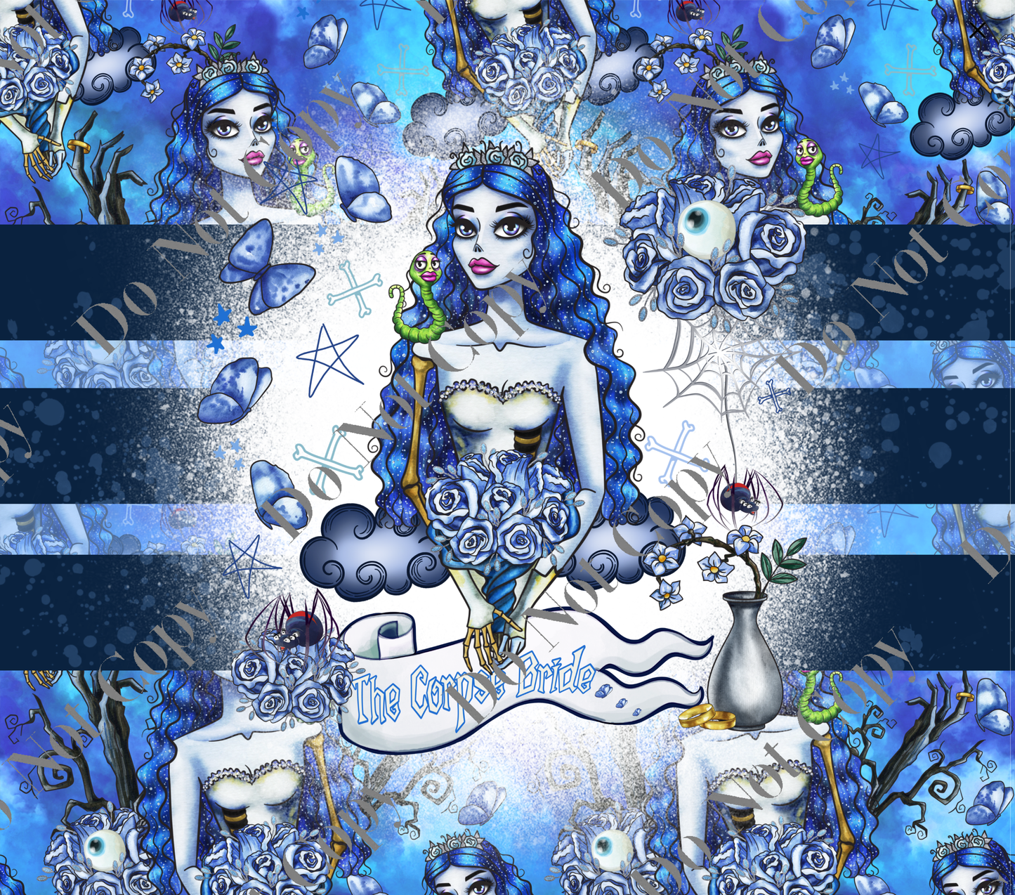 20oz Tumbler Wrap - Corpse Lady