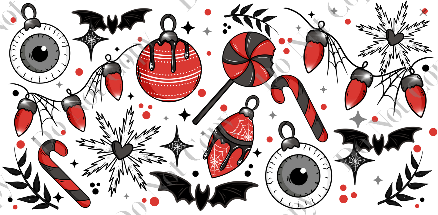 160z Sublimation Wrap - Creepmas