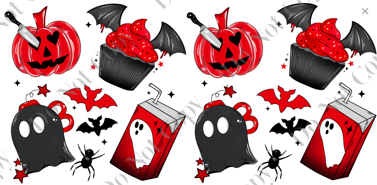 160z Sublimation Wrap - Creepy