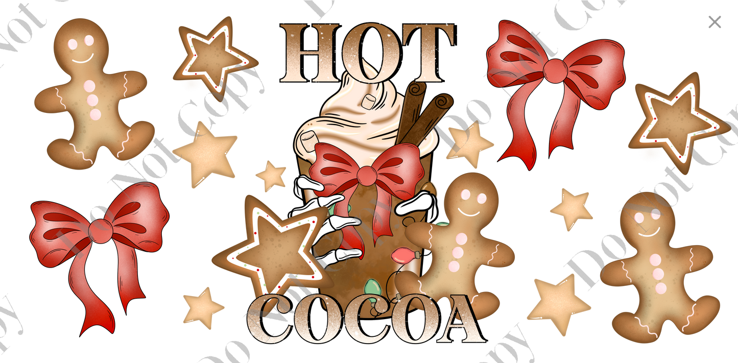 160z Sublimation Wrap - Hot Coca