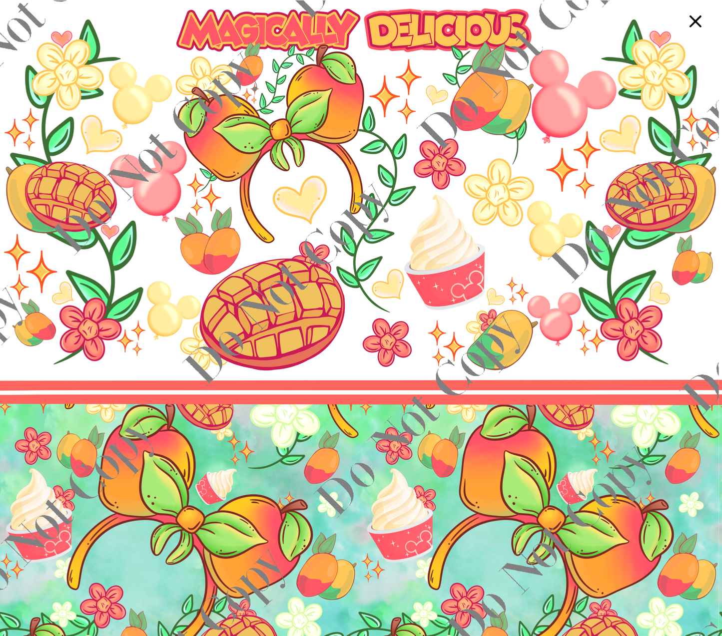20oz Tumbler Wrap - Mango