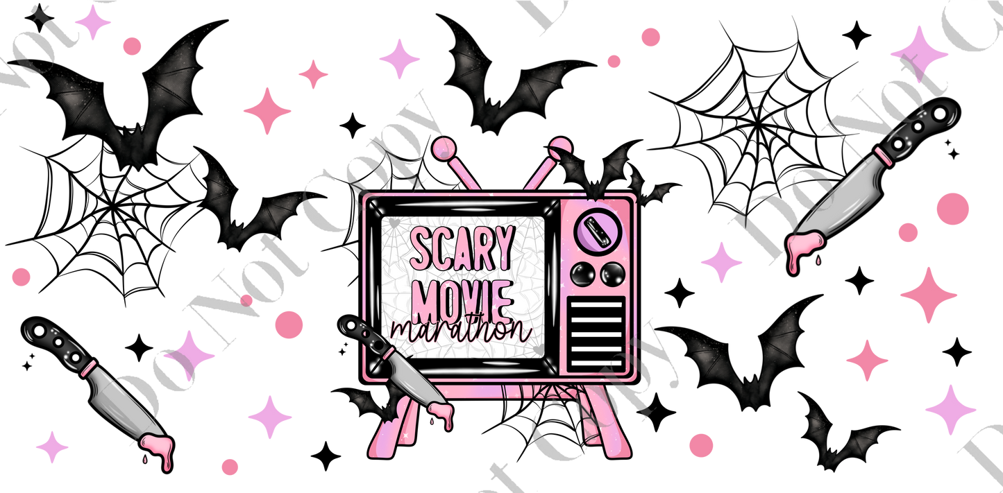 160z Sublimation Wrap - Scary Movie