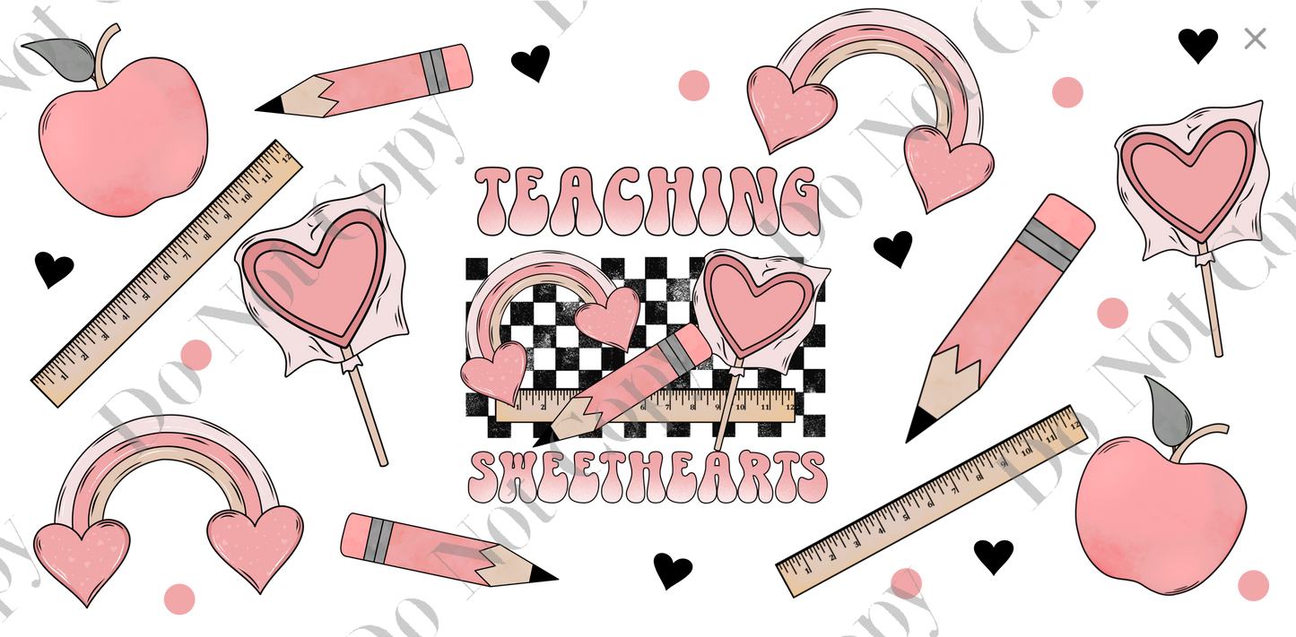 160z Sublimation Wrap - Teaching Sweethearts