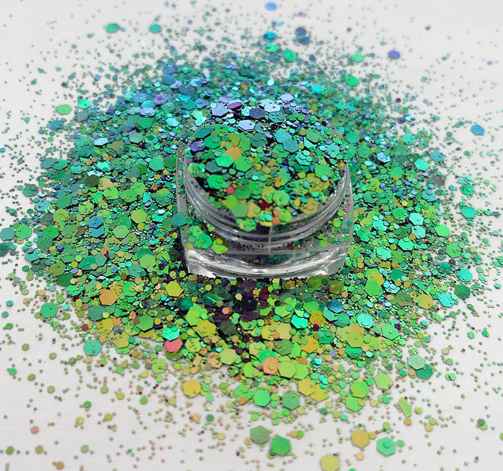 Mermaid Scales - Colour Shift Chunky Glitter Mix