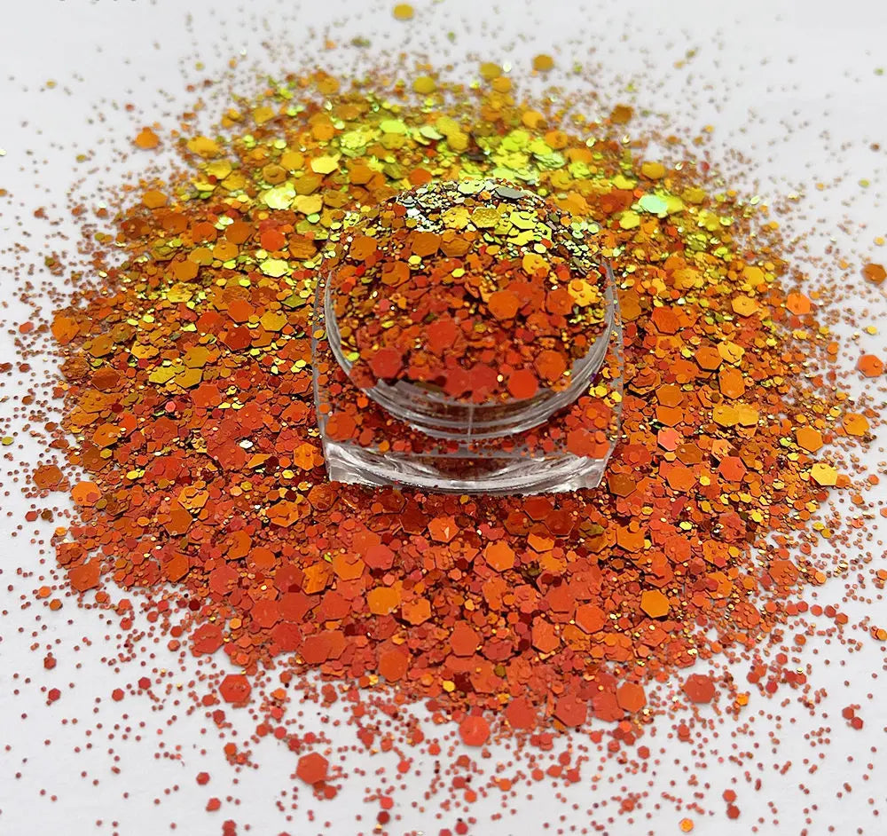 Autumn Leaves - Colour Shift Chunky Glitter Mix