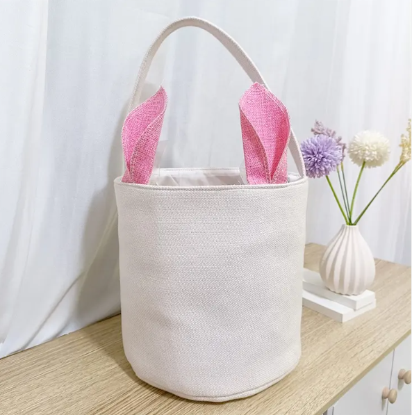 Blank Bunny Ears Sublimation Tote Bag