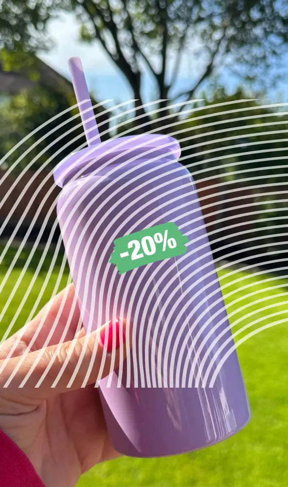 16oz SUBLIMATION Glossy Stainless steel Tumbler - double walled