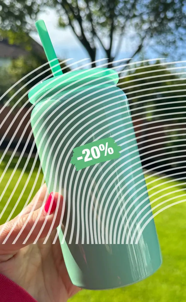 16oz SUBLIMATION Glossy Stainless steel Tumbler - double walled