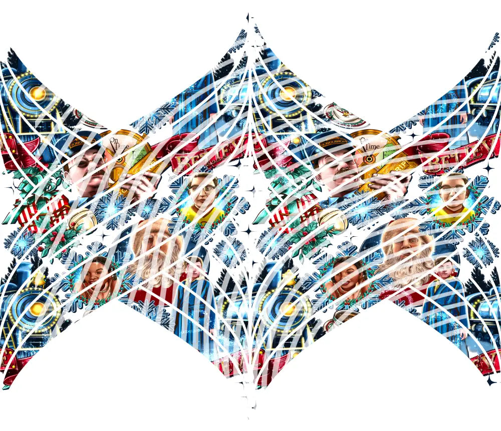 20oz UV DTF Tumbler Template - Mermaids Tail Polar X