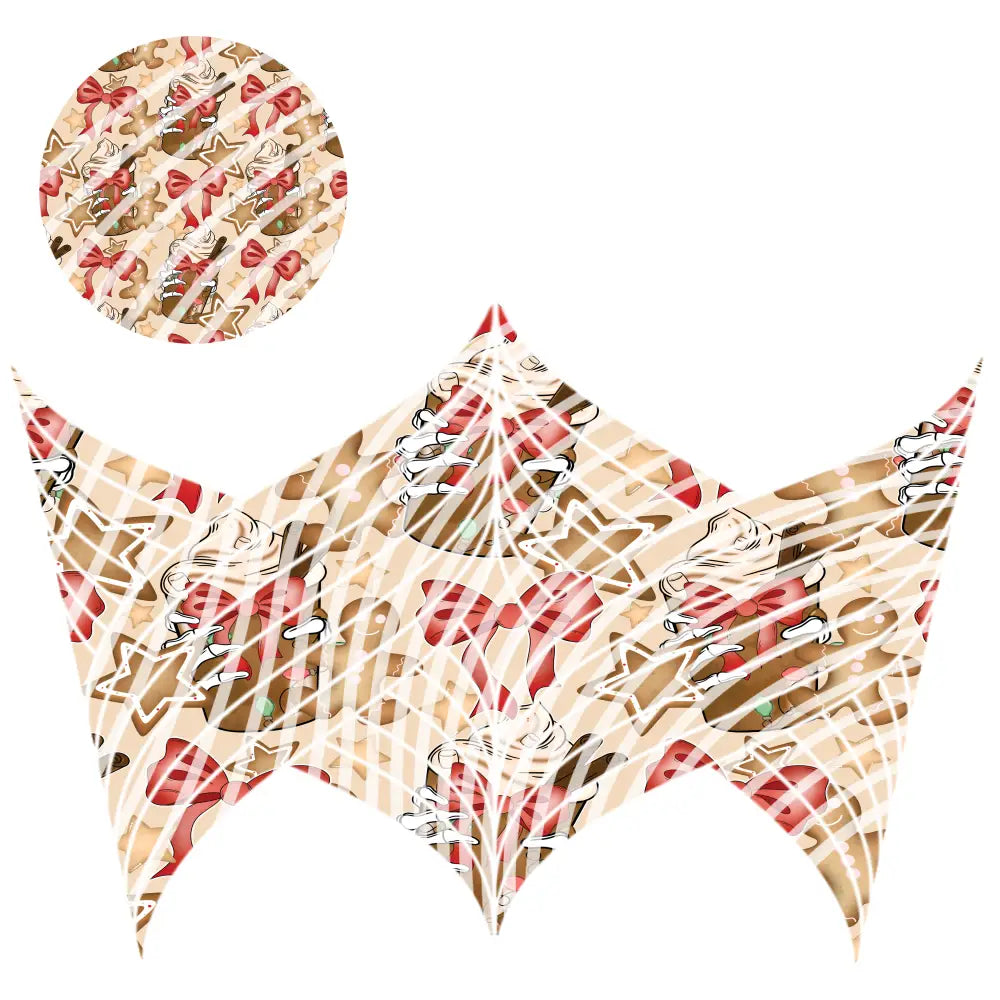 24oz UV DTF Tumbler Template With Lid - Mermaid Tails Hot Cocoa Skellie