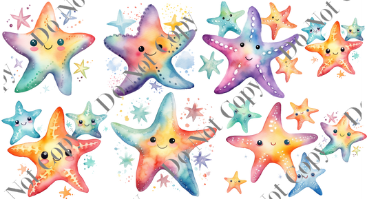 Decal Sheets - Starfish