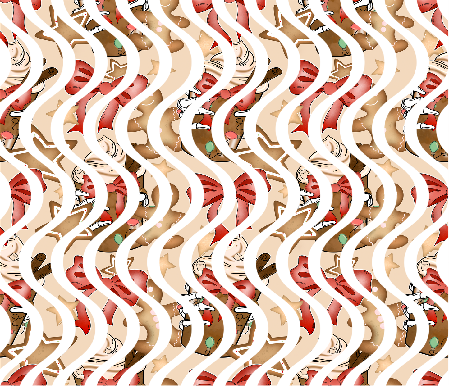 20oz UV DTF Tumbler Template - Dizzy Spells 2