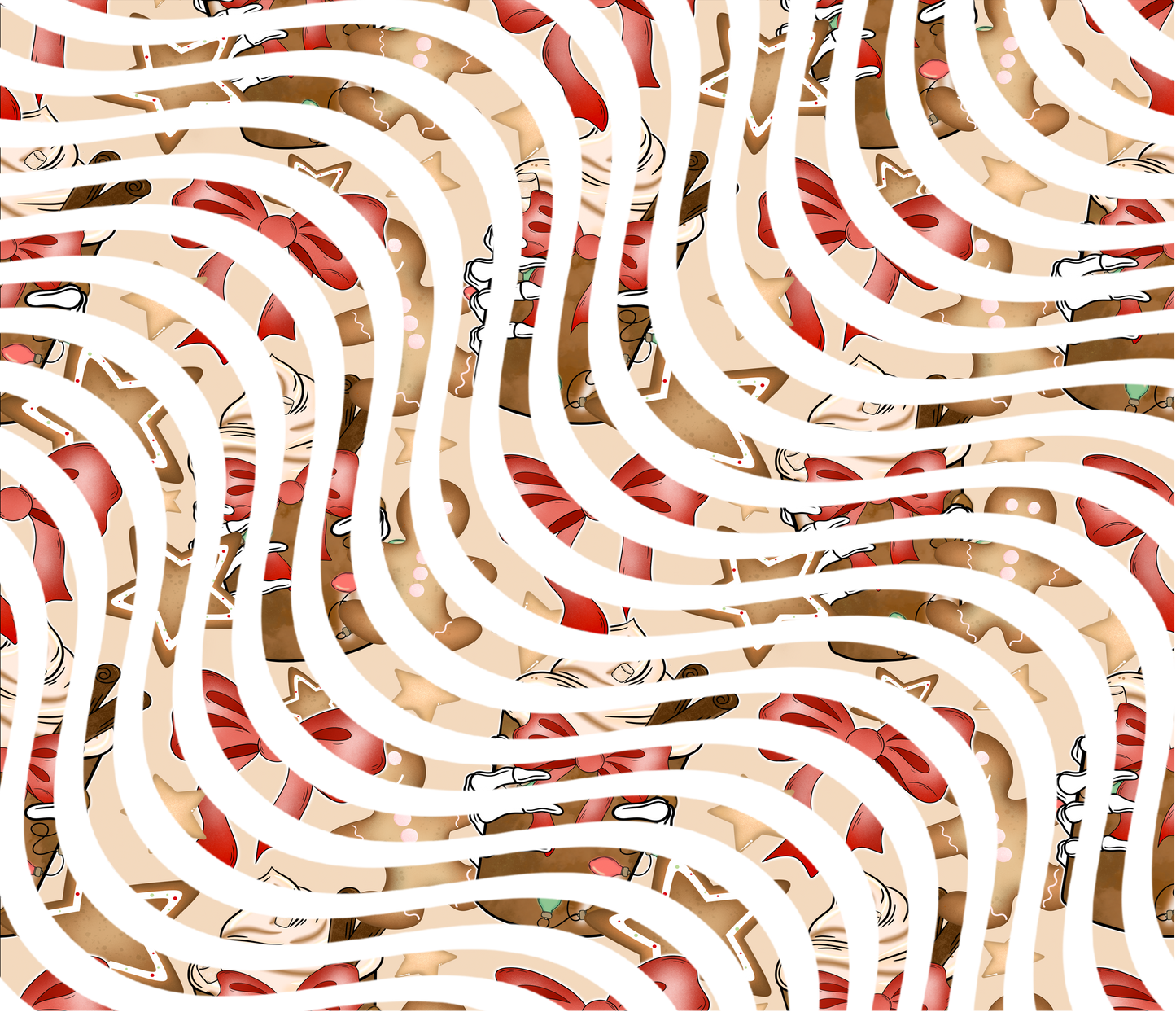 20oz UV DTF Tumbler Template - Dizzy Spells