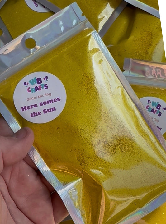 Here comes the Sun - Metallic Fine Glitter