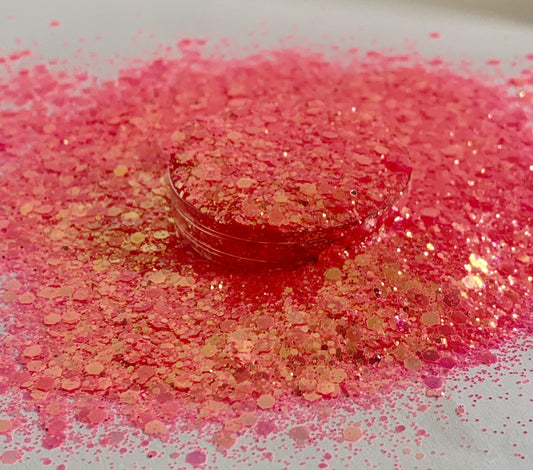 Sweet Coralline  - Chunky Mix Glitter