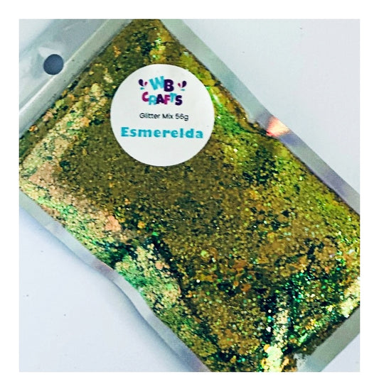 Esmerelda - Colour Change Glitter Chunky