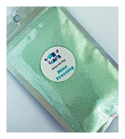 Mint Frosting - Glow in the Dark - Metallic Fine Glitter