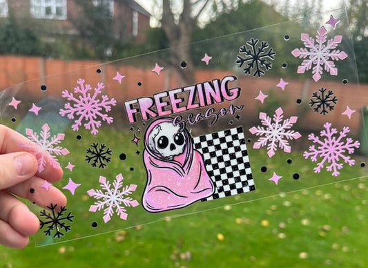 DOUBLE SIDED -  Freezin Season Black