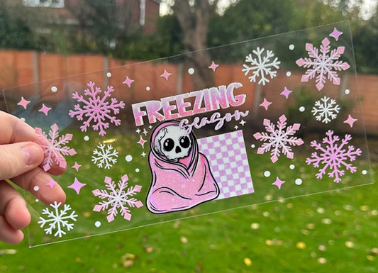 DOUBLE SIDED -  Freezin Season White