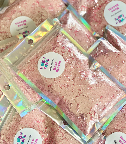 Rose Bloom - Spring Series - Chunky Mix Glitter