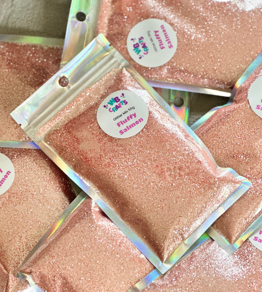 Fluffy Salmon - Spring Series - Extra Fine Glitter