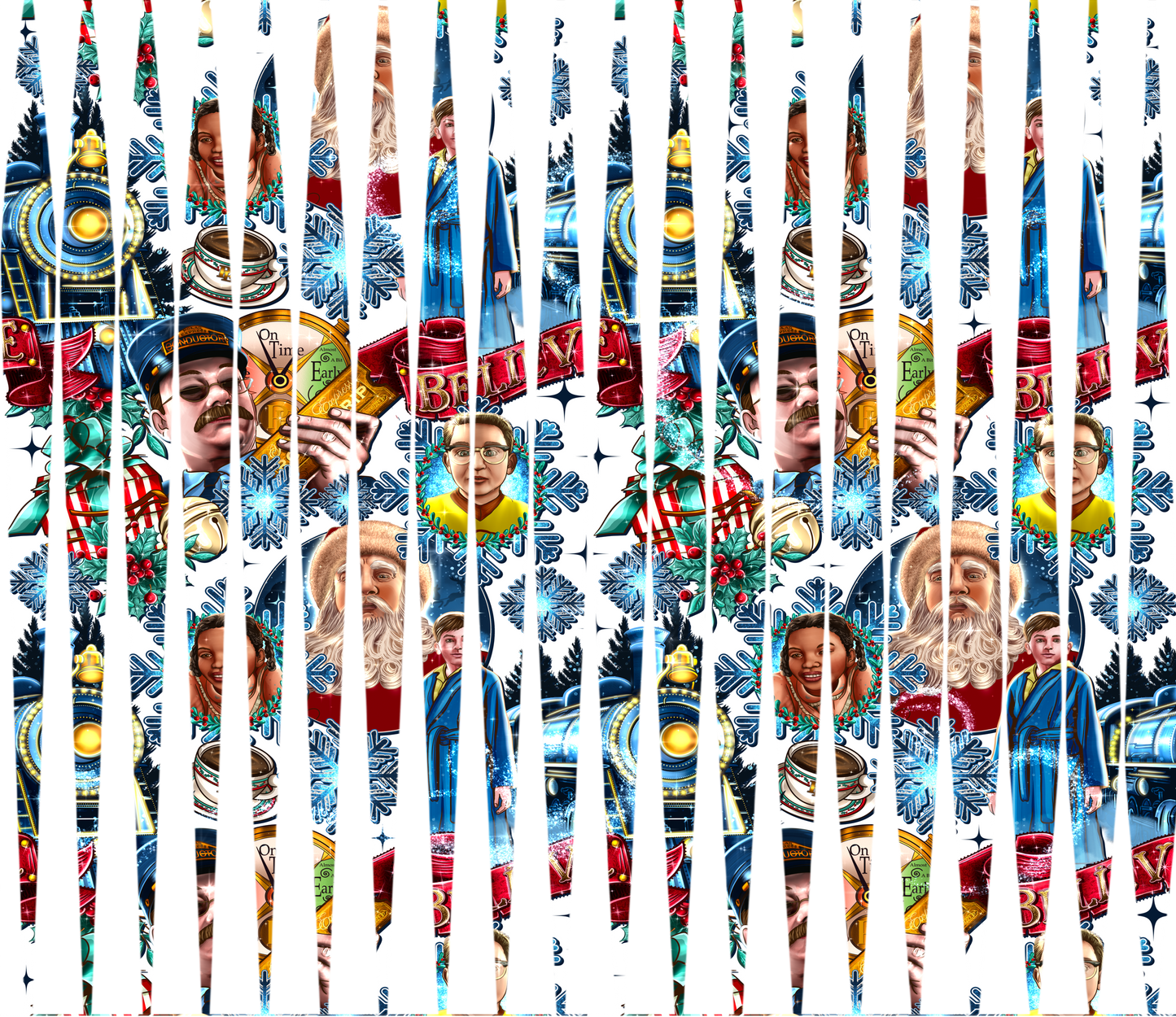 20oz UV DTF Tumbler Template - Mindbender