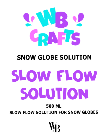 Snow Globe Solution - SLOW FLOW