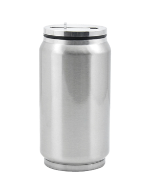 12oz Stainless Steel soda can