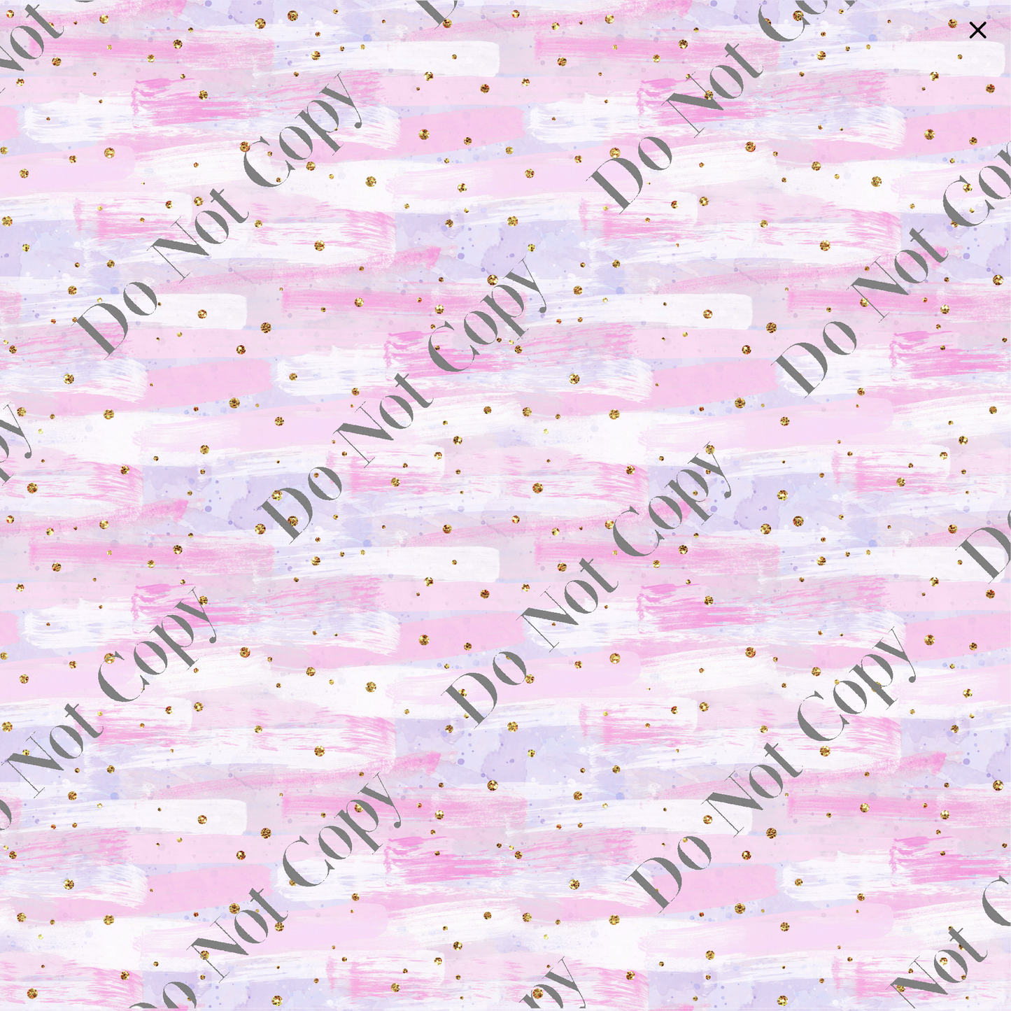 Patterned Vinyl - Pink, Lilac and Gold spots