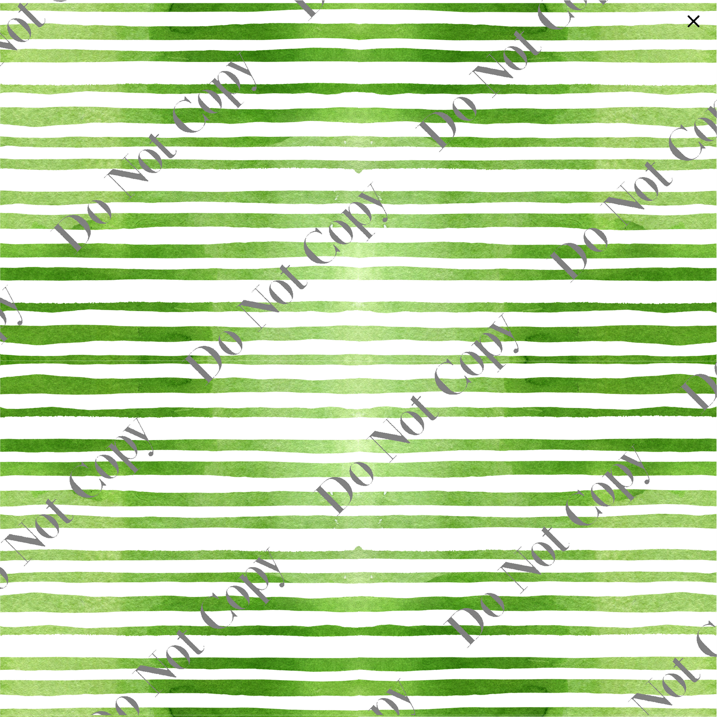 Patterned Vinyl - Green Stripes