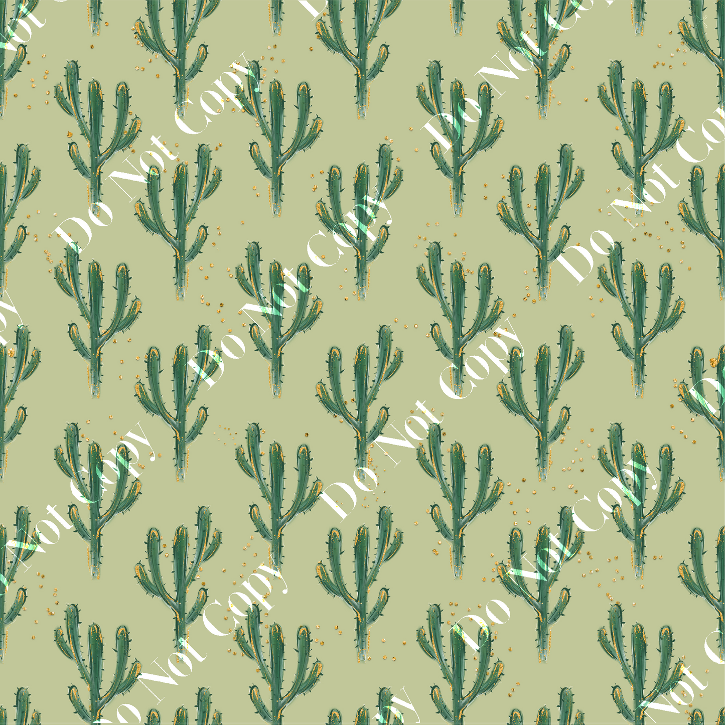 Patterned Vinyl - Cactus