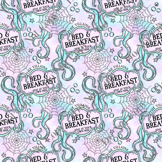 Patterned Vinyl - Bed & Breakfast
