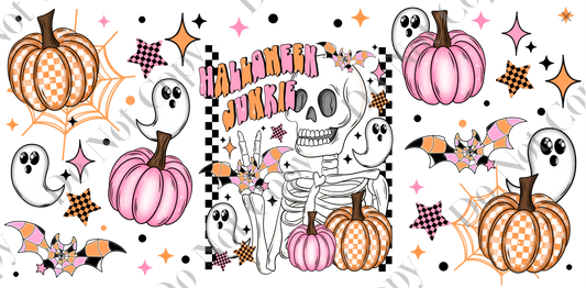 160z Sublimation Wrap - Halloween Junkie