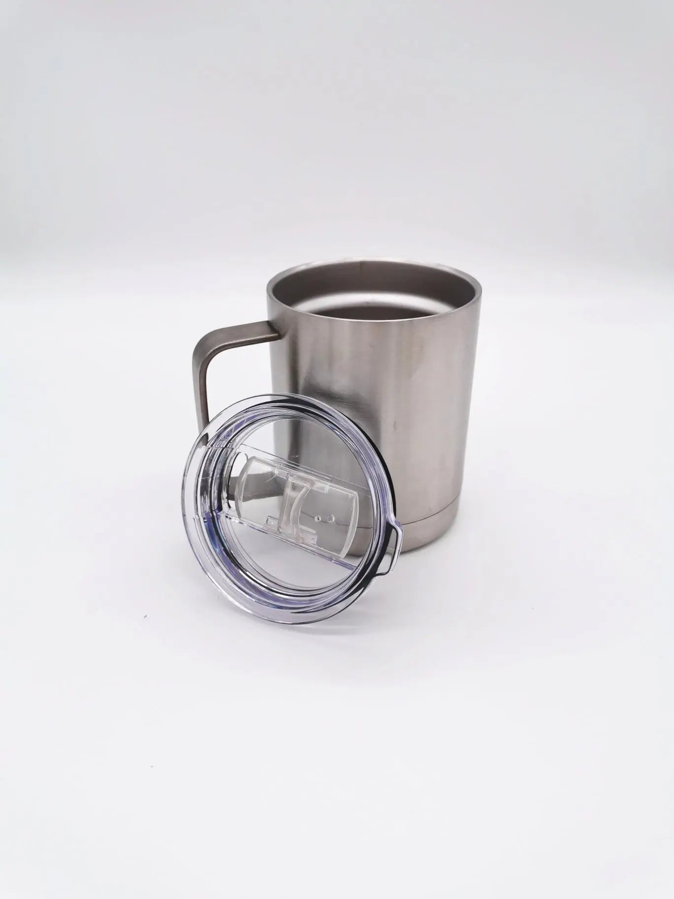 10oz Stainless Coffee Cup - with Lid