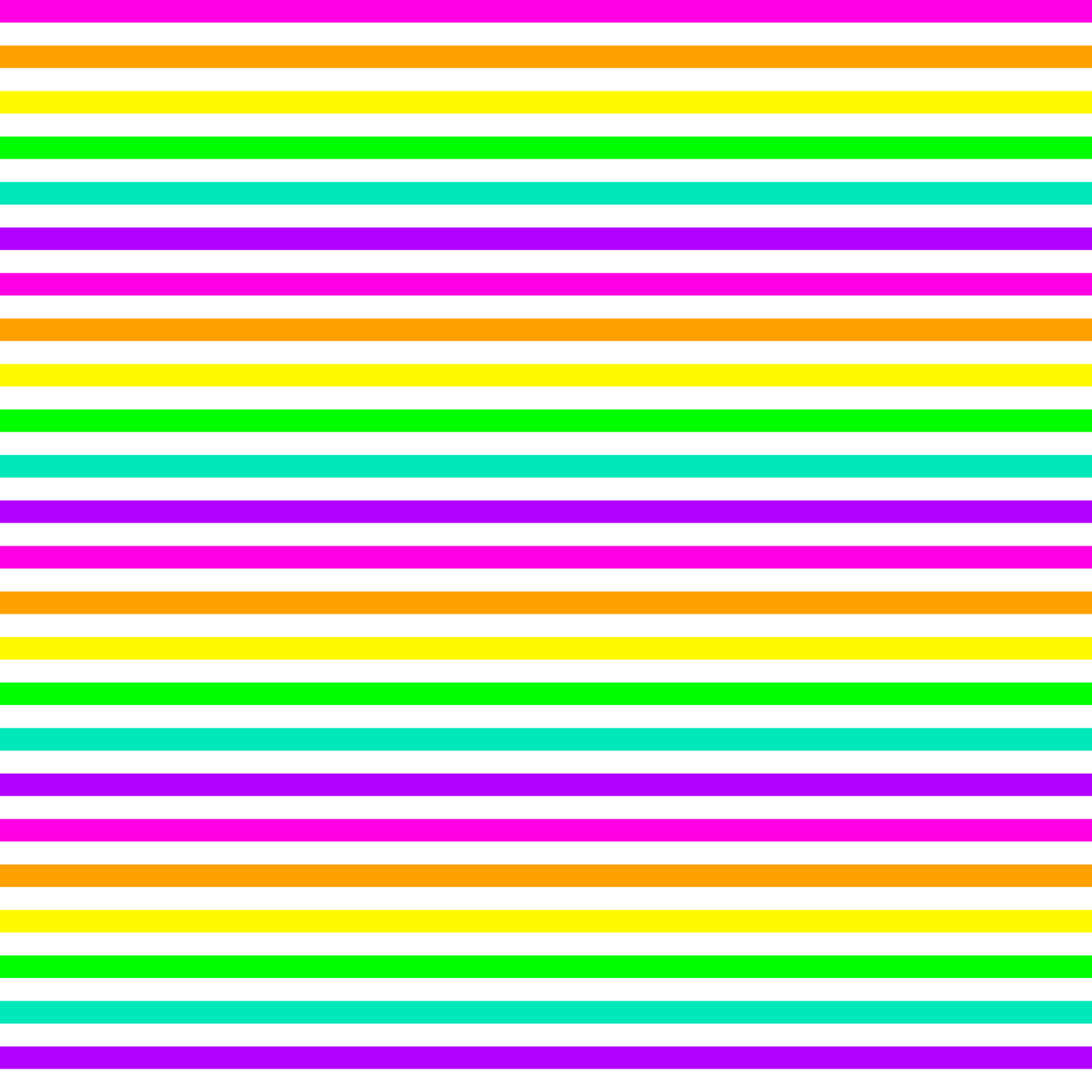 Patterned Vinyl - Neon Stripes