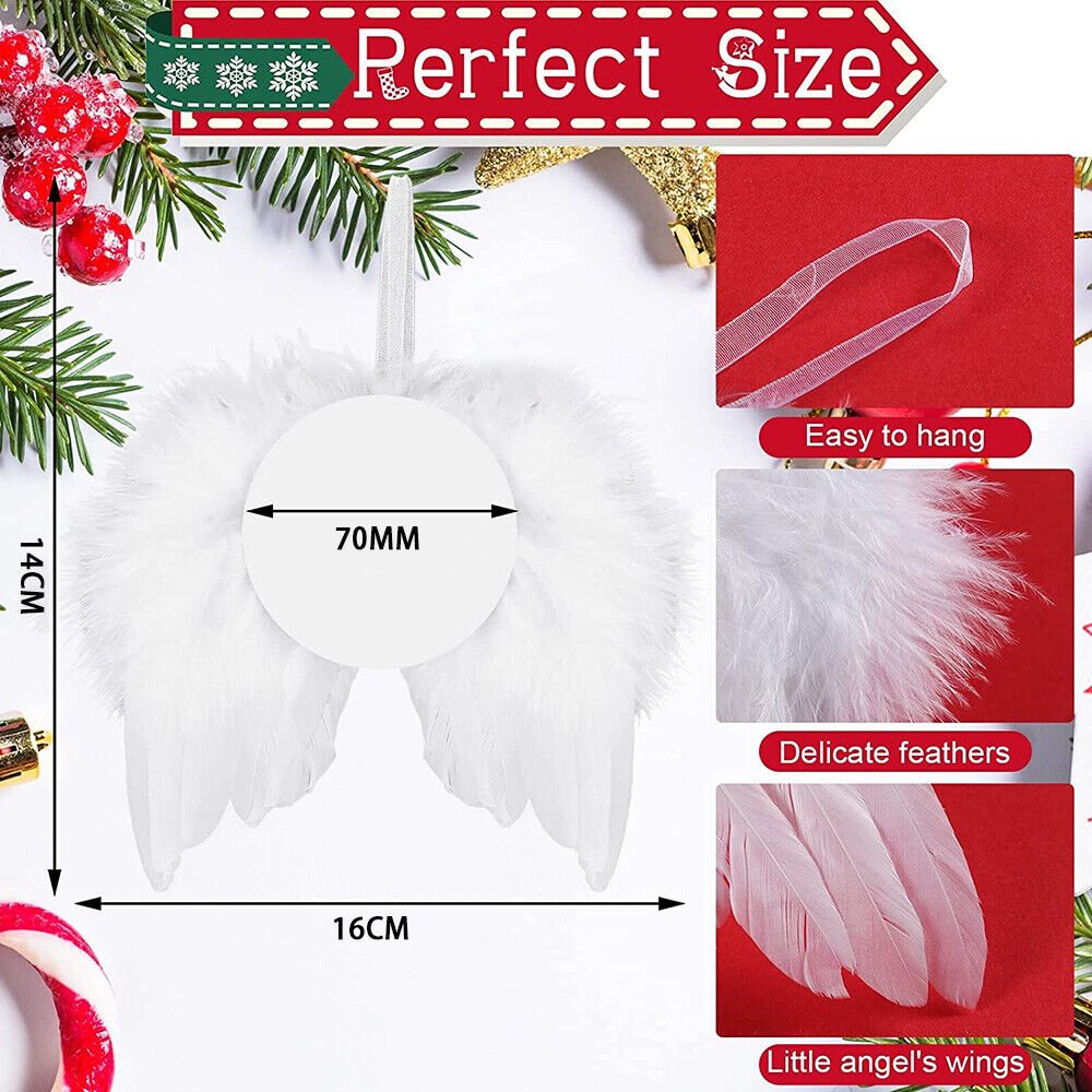 Angel Wings Christmas Tree Decoration