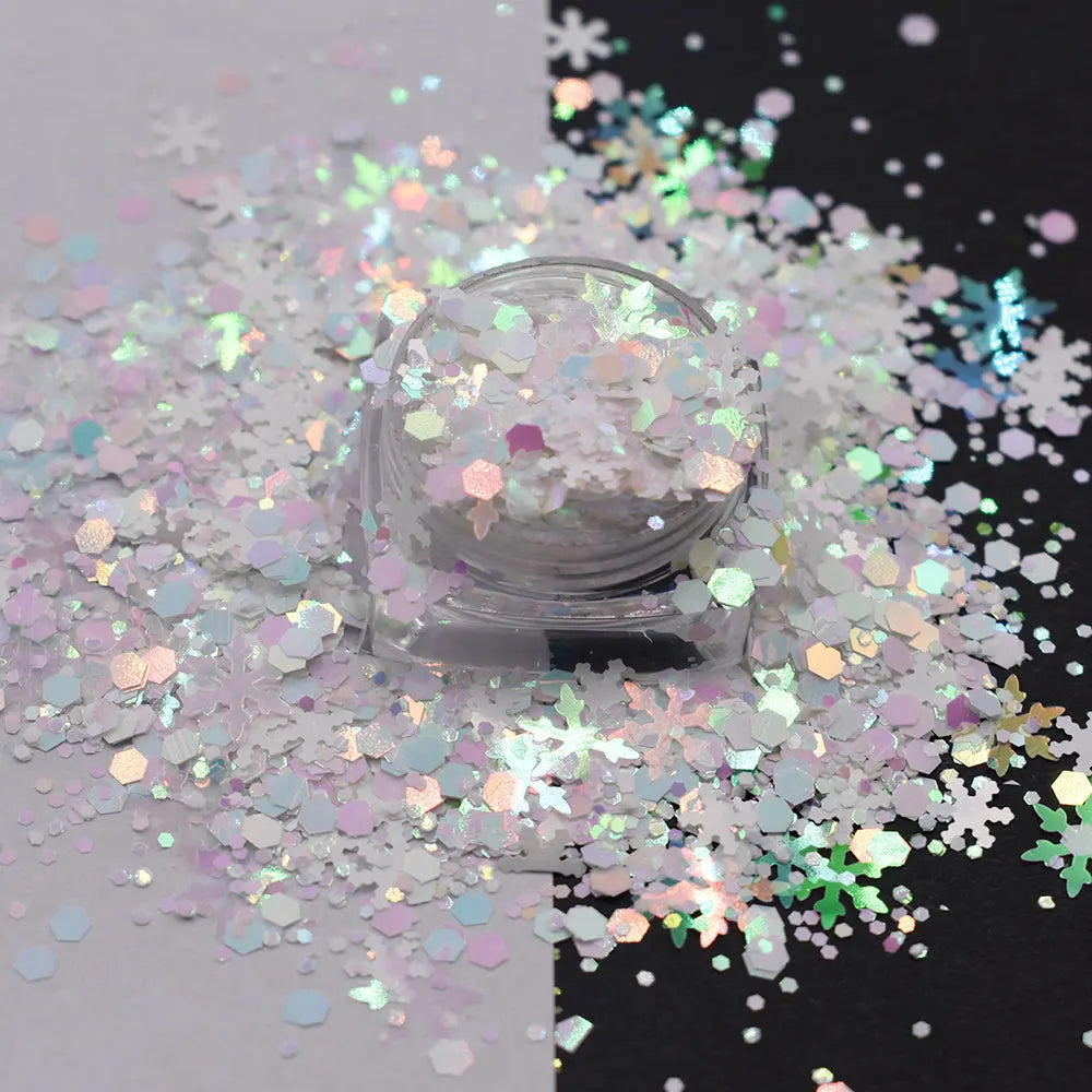 Snowflake - Opal Chunky Glitter Mix