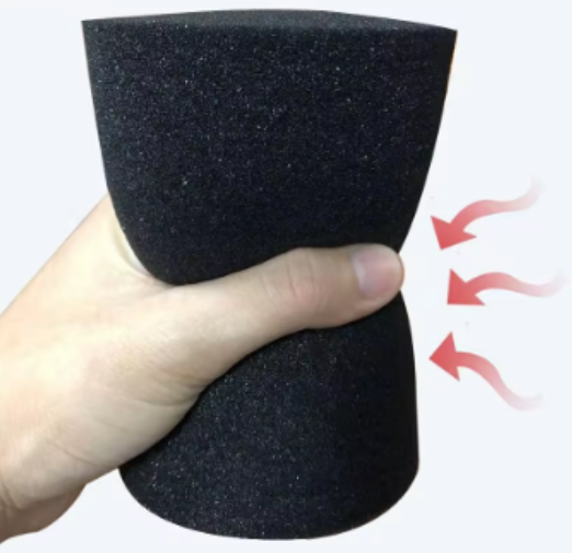 Sponges for tumbler turner wands